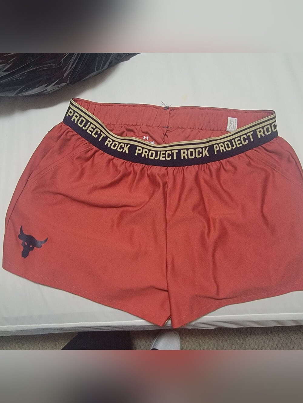 Project Rock Red Athletic Shorts